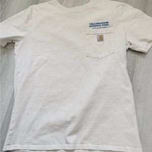 Carhartt Cream Yellowstone Pocket Tee
